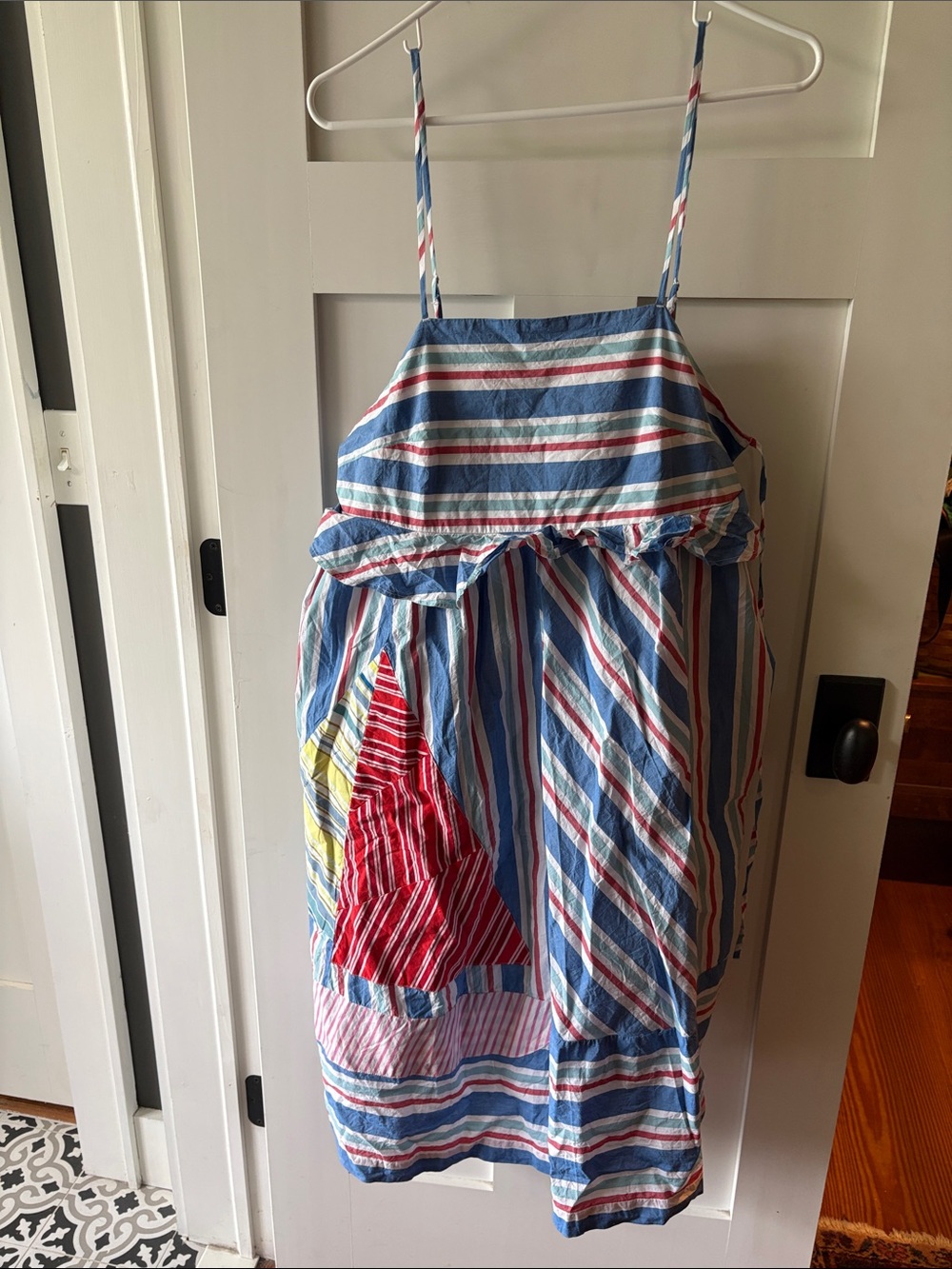 Celandine striped sailboat dress size M